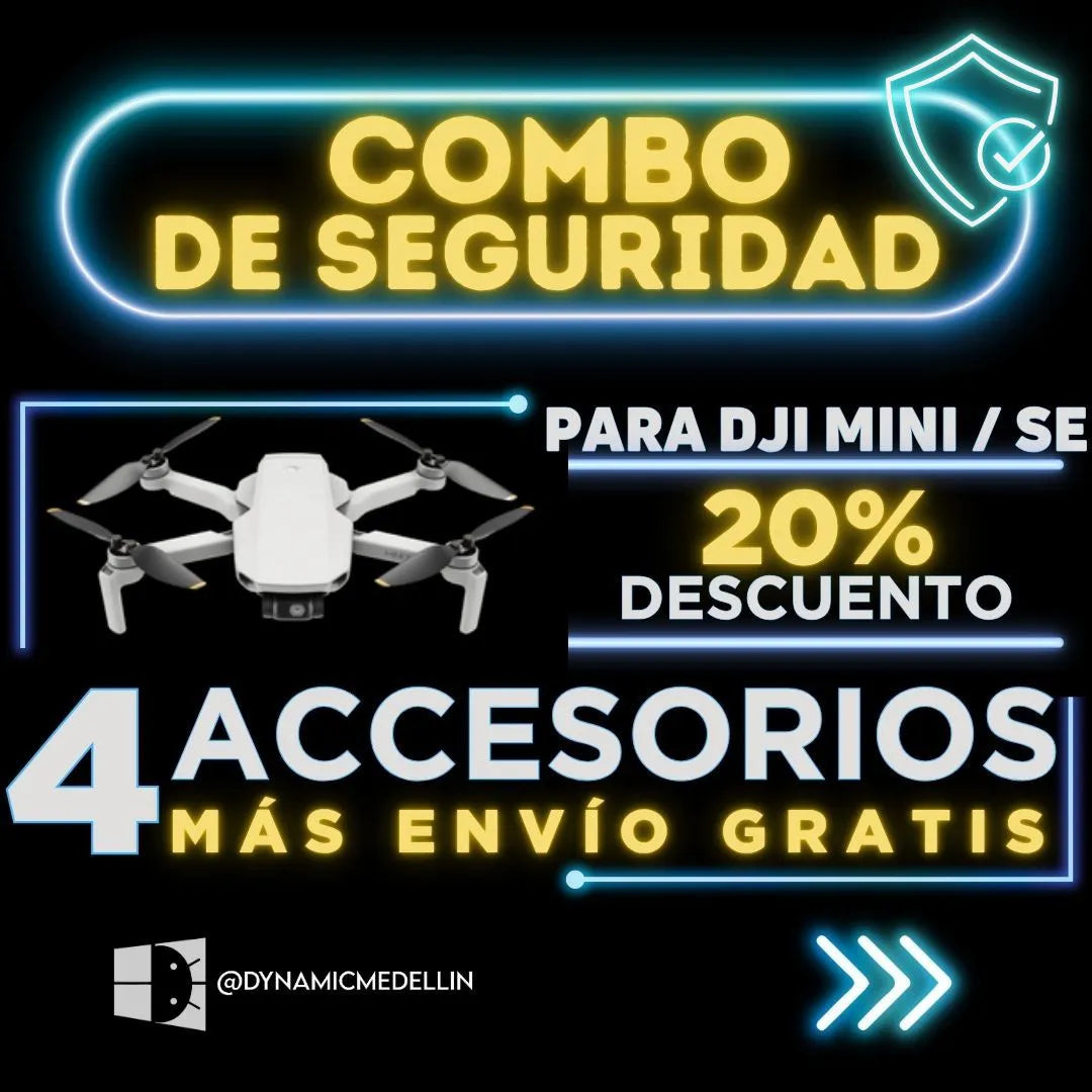 Combos De Seguridad Para Dji Mini 1 y Mini SE